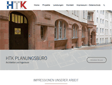 Tablet Screenshot of htk-planungsbuero.de